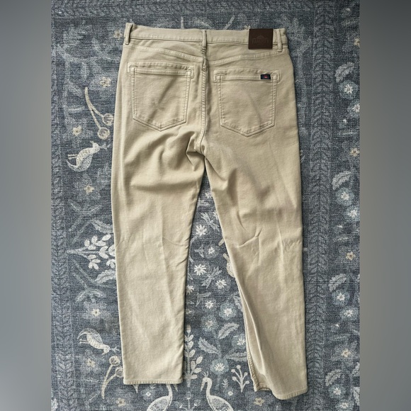Faherty Men's Straight Leg Pants in Tan - Picture 2 of 6